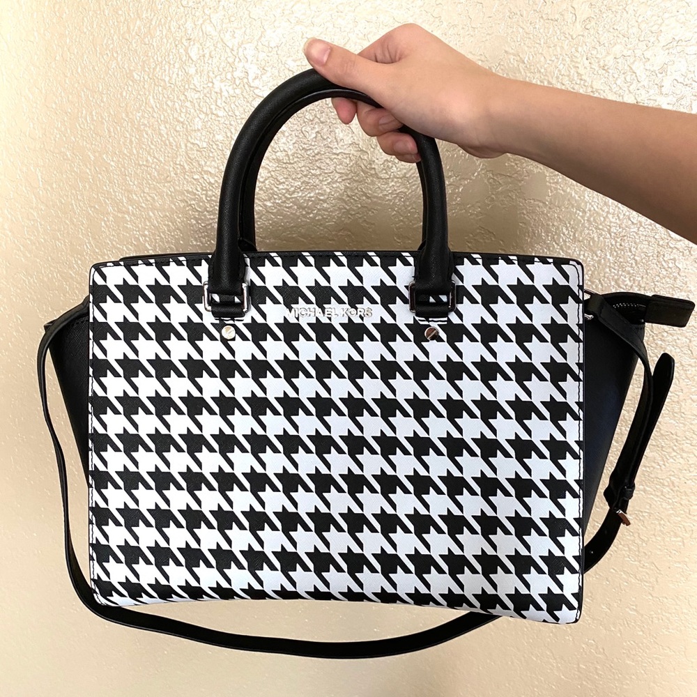 Michael Kors leather shoulder and strap bag